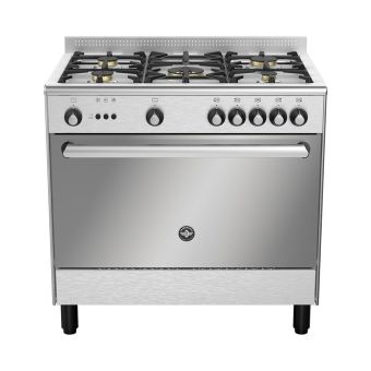 LA GERMANIA Cooker 90 x 60 - 5 Gas Burners Stainless 9G10GUB1X4AWW