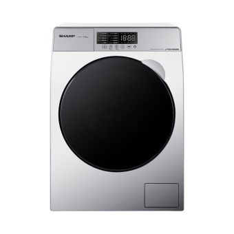 SHARP K-PRO Washing Machine Fully Automatic 7.5 Kg Inverter Light Grey ESFE752KLEW