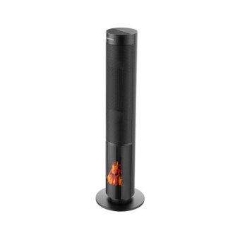 Tornado ceramic heater 2000 watt 16 meter remote black tph-2000df