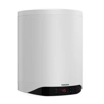 TORNADO Electric Water Heater 40 L Enamel Digital White TEEE-40DW
