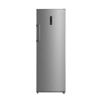 Toshiba Upright Digital Deep Freezer, No Frost, 238 Liters, 7 Drawers, Silver - GRRU312WEDMN57