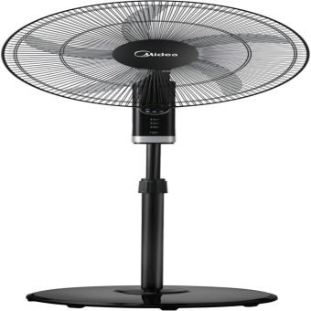 Media 18-inch black column fan with remote control FS4525MTBK