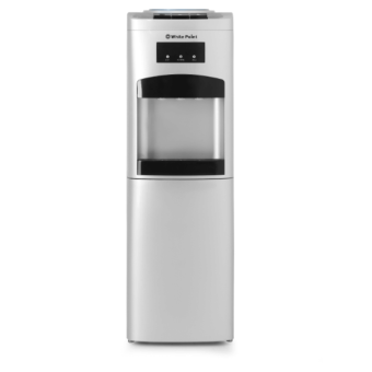 White point Hot, Cold and Normal Water Dispenser, 3 Taps, Silver - WPWD1316CSL