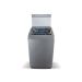 Fresh top-loading automatic washing machine, 8 kg, silver, plastic body, face lift