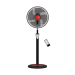 TORNADO Stand Fan 18 Inch 4 Blades Remote Black Efs-95sr