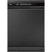 Midea Dishwasher, 15 Place Settings, 60cm, Digital, Black, 9 Programs, Wi-Fi, MDWEF1533GURBSWUEG
