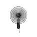 TORNADO Wall Fan 16 Inch With 4 Plastic Blades and 3 Speeds In Black Color TWF-18