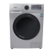 Midea Automatic Washing Machine 8 kg 1400 rpm Silver Inverter Steam MFN09W80BS