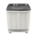 TORNADO Washing Machine Half Auto 12 Kg Pump White x Black TMH-HS12CP(WK)