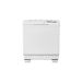 Midea Half 10kg Twin Tub Washing Machine, White, MTE02W100W